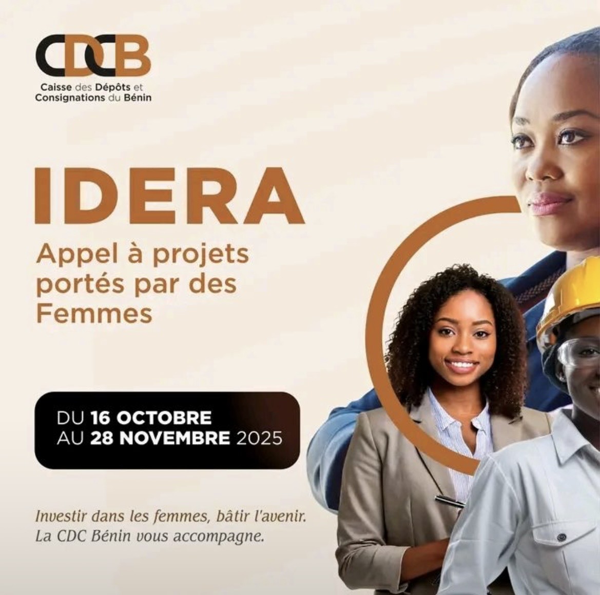 Lire la suite à propos de l’article Appel à candidatures : accompagnement des femmes entrepreneures pour le programme IDERA