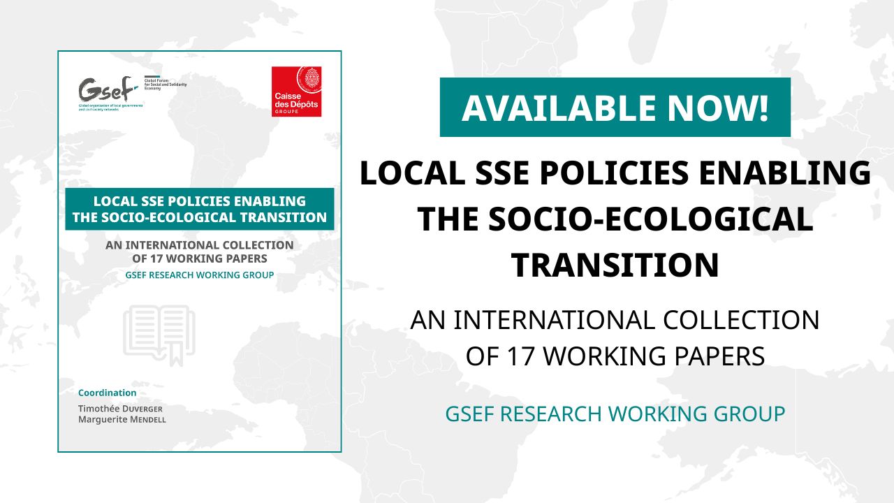 Lire la suite à propos de l’article Forum mondial de l’ESS : Timonthée Duverger et Marguerite Mendell publient dix-sept working papers sur les politiques locales de l’économie sociale et solidaire