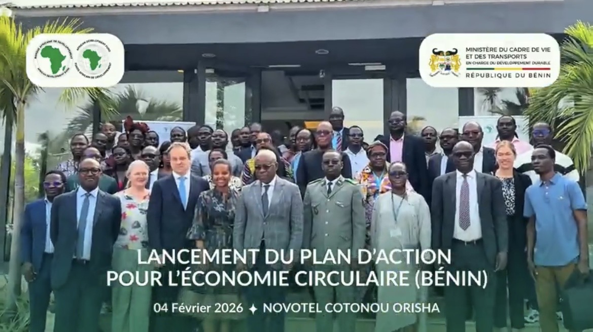 You are currently viewing Le Bénin lance son Plan d’Action pour l’Économie Circulaire et amorce sa transition verte